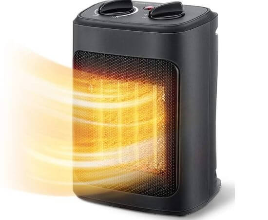 Aikoper Space Heater with Fan Modes for Mobile Home