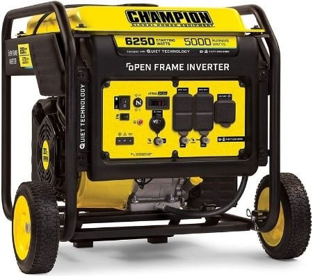 Champion 6250-Watt Inverter with Quiet Technology