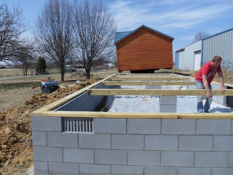 Concrete Block Considered a Permanent Foundation