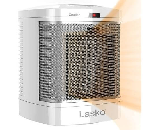 Lasko Portable Heater for Bedroom and Indoor Home