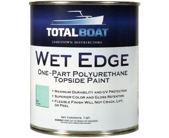 TotalBoat Wet Edge Marine Paint for Mobile Home Exterior