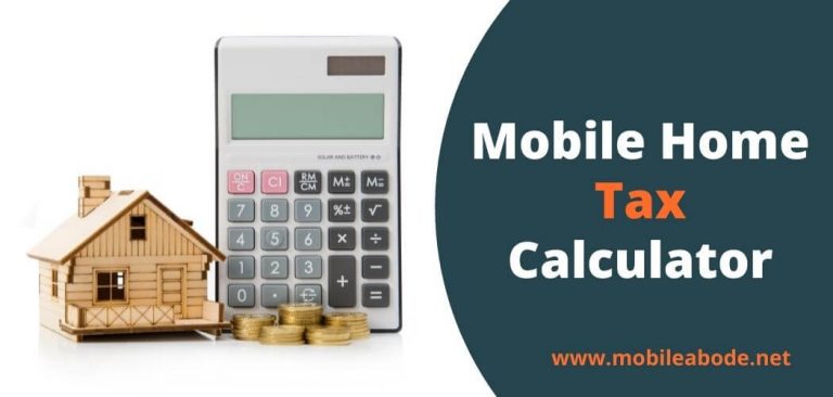Mobile Home Tax Calculator 768x366 