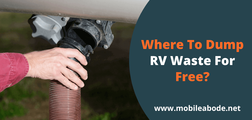 Dump RV Waste For Free