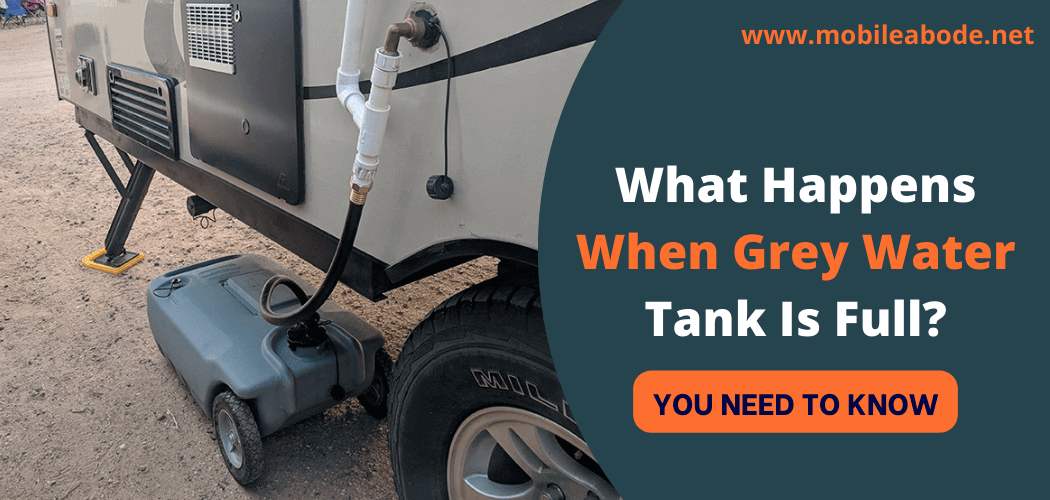 What Happens When Grey Water Tank Is Full