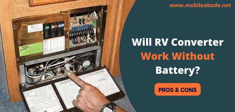 RV Converter Work Without Battery